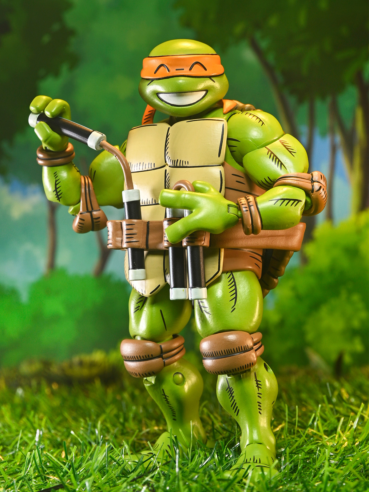 TMNT X USAGI YOJIMBO - ULTIMATE MICHELANGELO 7" SCALE ACTION FIGURE - Image 8