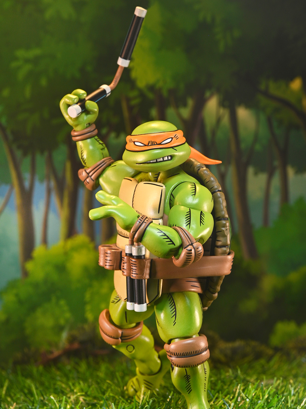 TMNT X USAGI YOJIMBO - ULTIMATE MICHELANGELO 7" SCALE ACTION FIGURE - Image 5