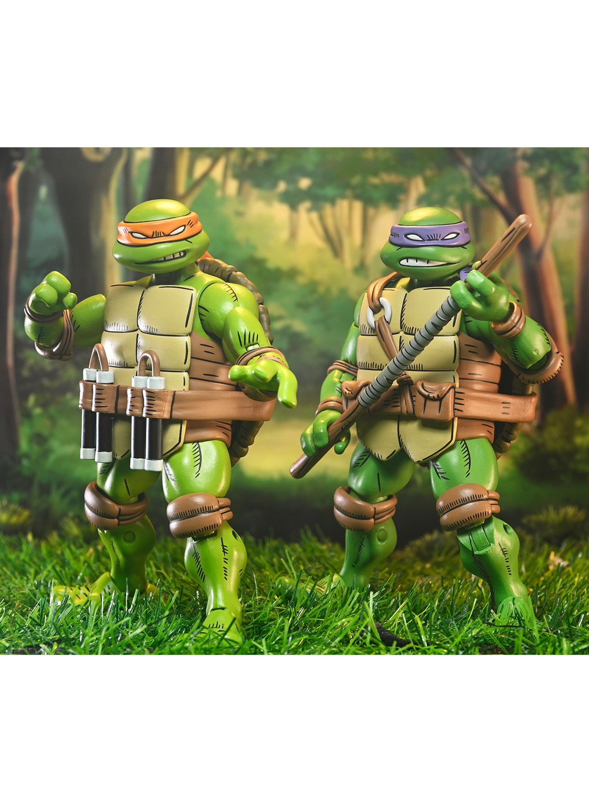 TMNT X USAGI YOJIMBO - ULTIMATE MICHELANGELO 7" SCALE ACTION FIGURE - Image 10