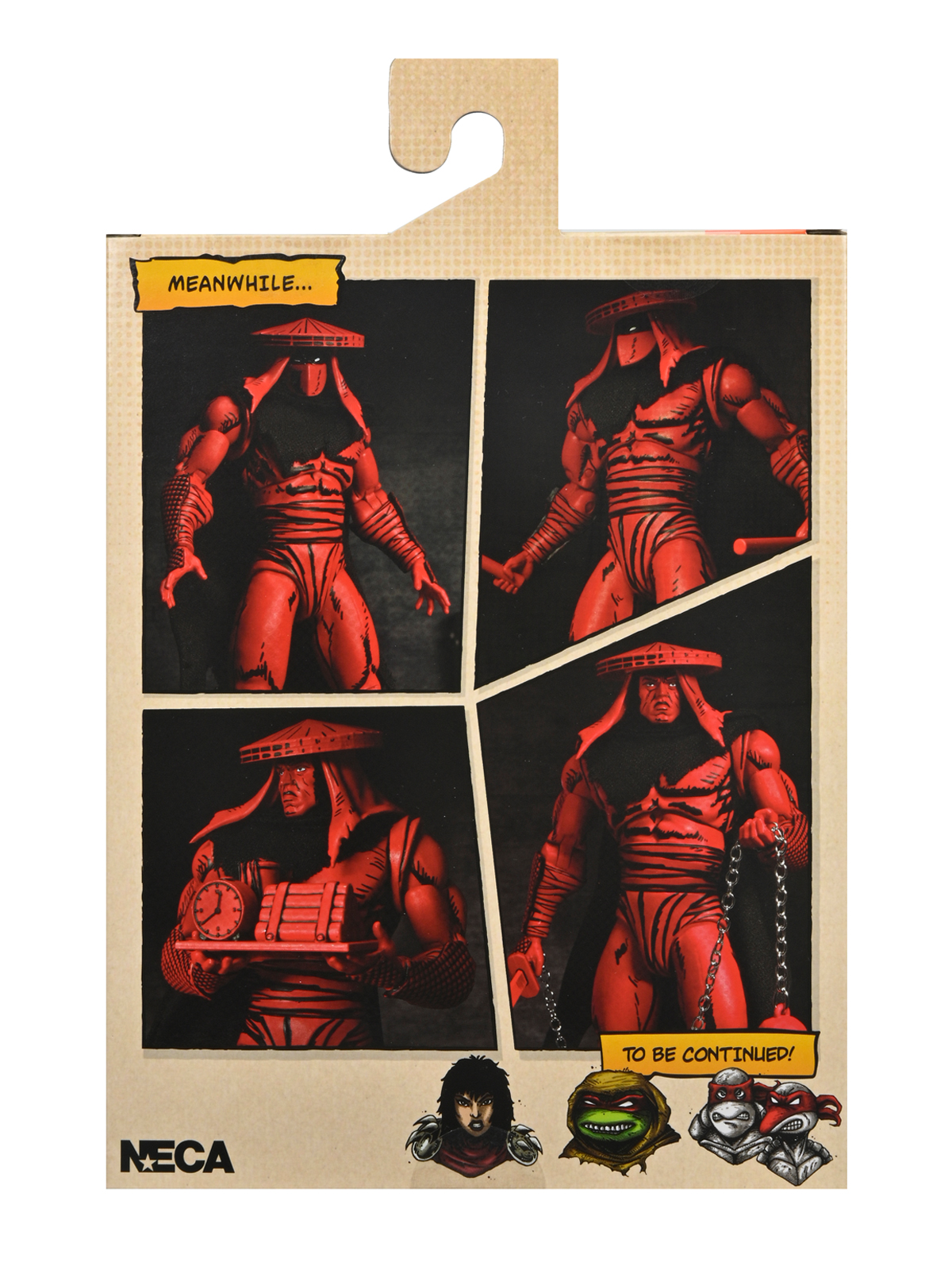 TMNT RED AND BLACK FOOT ASSASSIN (MIRAGE COMICS) 7" SCALE ACTION FIGURE - Image 6