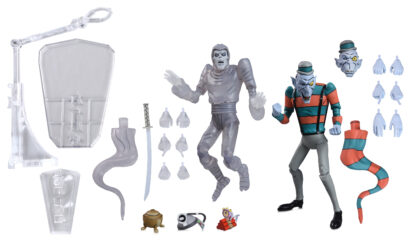 TMNT (CARTOON) CREEPY EDDIE & SHIBANO-SAMA 2-PACK - 7" SCALE ACTION FIGURES