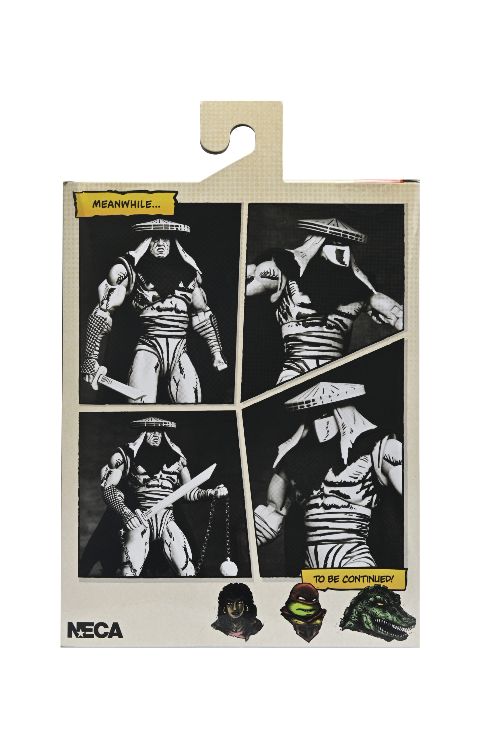 TMNT FOOT ASSASSIN BLACK & WHITE (MIRAGE COMICS) - 7" SCALE ACTION FIGURE - Image 6
