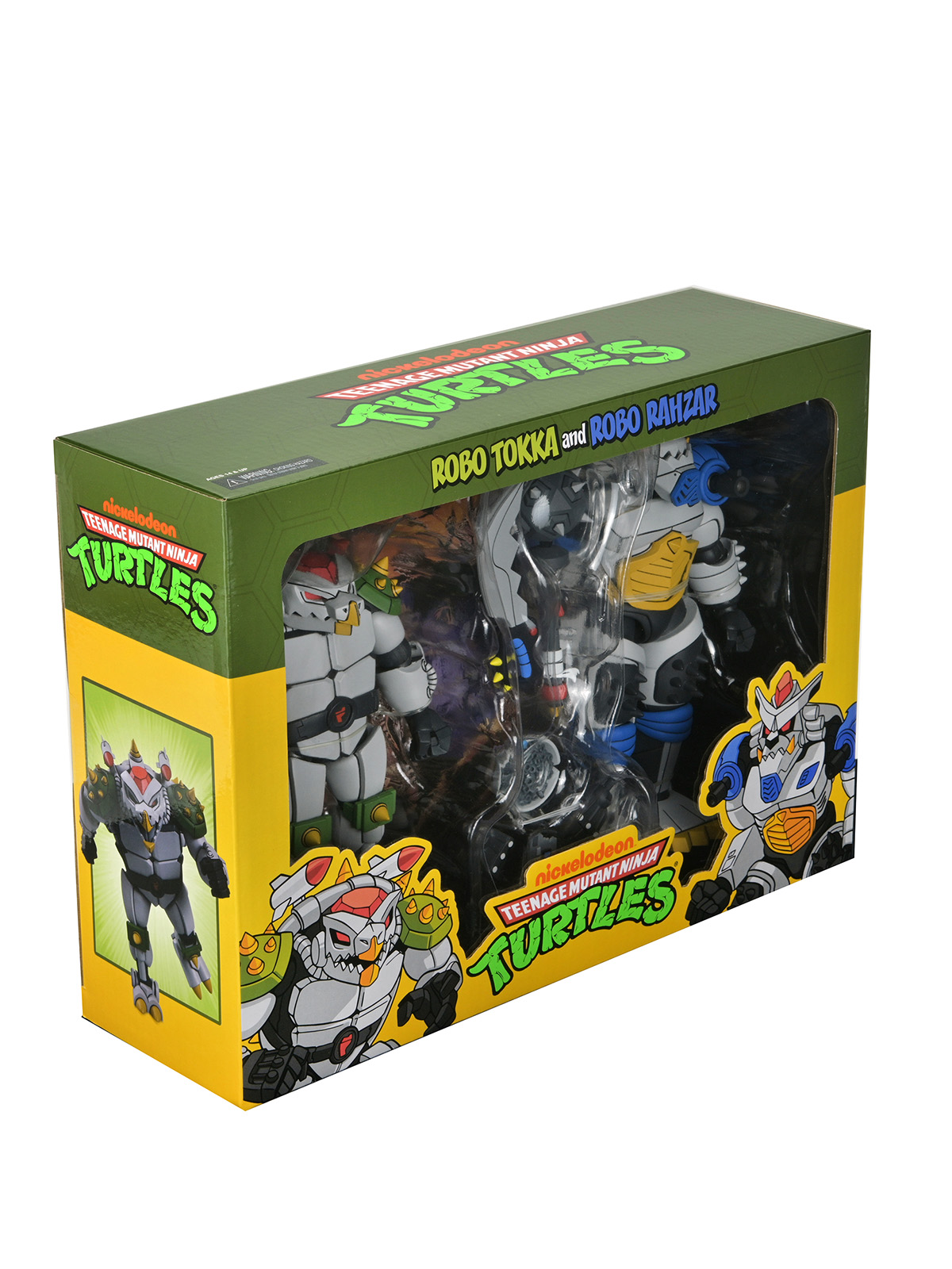 TMNT (1987 CARTOON) ROBO TOKKA & RAHZAR 2-PACK 7" SCALE ACTION FIGURES - Image 14