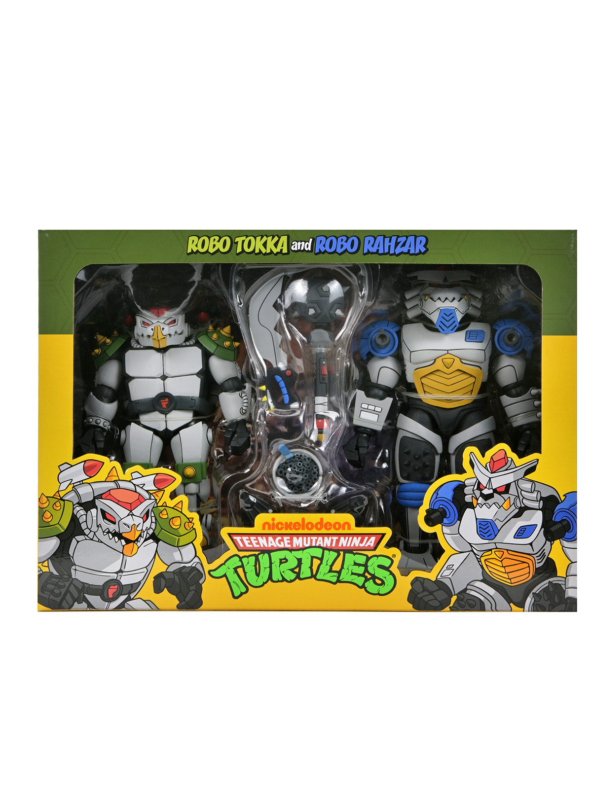 TMNT (1987 CARTOON) ROBO TOKKA & RAHZAR 2-PACK 7" SCALE ACTION FIGURES - Image 13