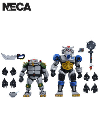 TMNT (1987 CARTOON) ROBO TOKKA & RAHZAR 2-PACK 7" SCALE ACTION FIGURES