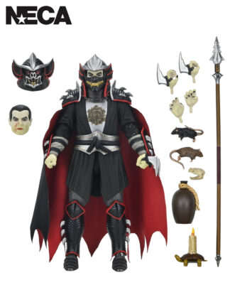 TMNT X UNIVERSAL MONSTERS - SHREDDER AS DRACULA (CLASSIC COLORS) 7" SCALE ACTION FIGURE