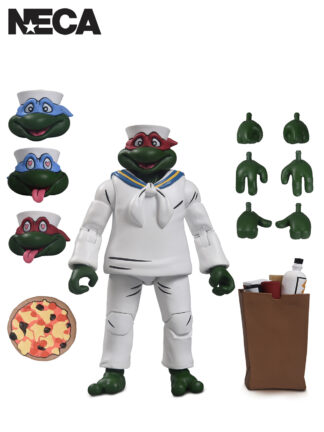 TMNT (1987 CARTOON) SAILOR RAPHAEL - 7" SCALE ACTION FIGURE