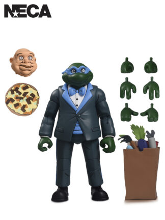 TMNT (1987 CARTOON) TUXEDO LEONARDO - 7" SCALE ACTION FIGURE