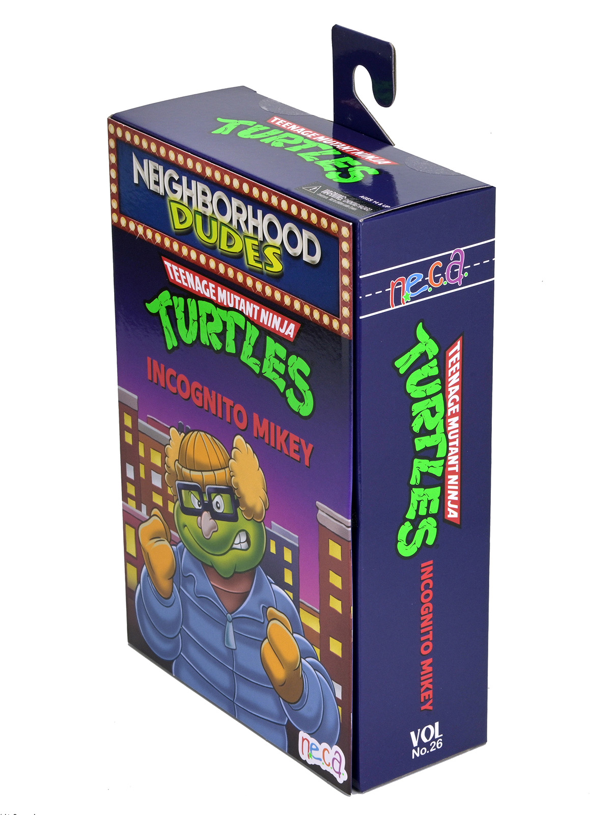 TMNT (1987 CARTOON) INCOGNITO MICHELANGELO - 7" SCALE ACTION FIGURE - Image 3