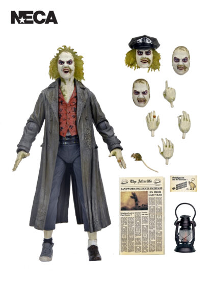 BEETLEJUICE (1988) - ULTIMATE BEETLEJUICE TOUR GUIDE 'THE BIO-EXORCIST' - 7" SCALE ACTION FIGURE