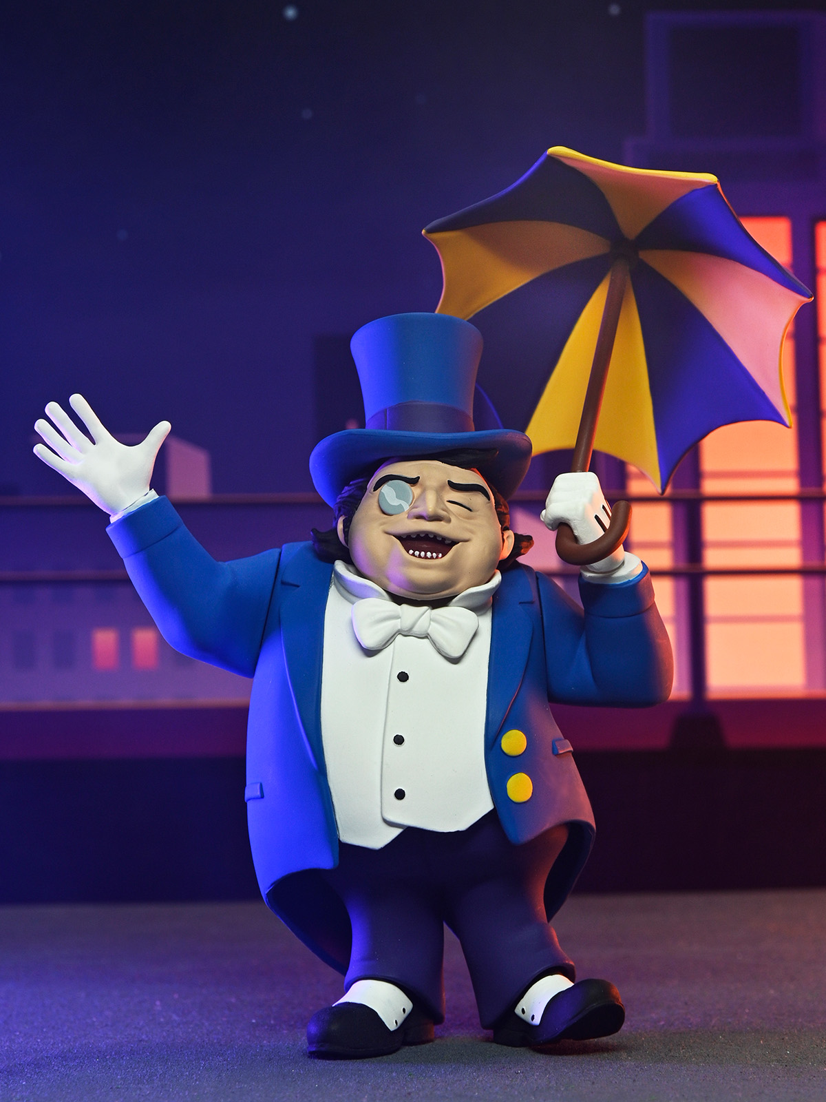 DC COMICS (CLASSIC COMICS) TOONY PENGUIN IN BLUE SUIT - 6" SCALE ACTION FIGURE - Image 7