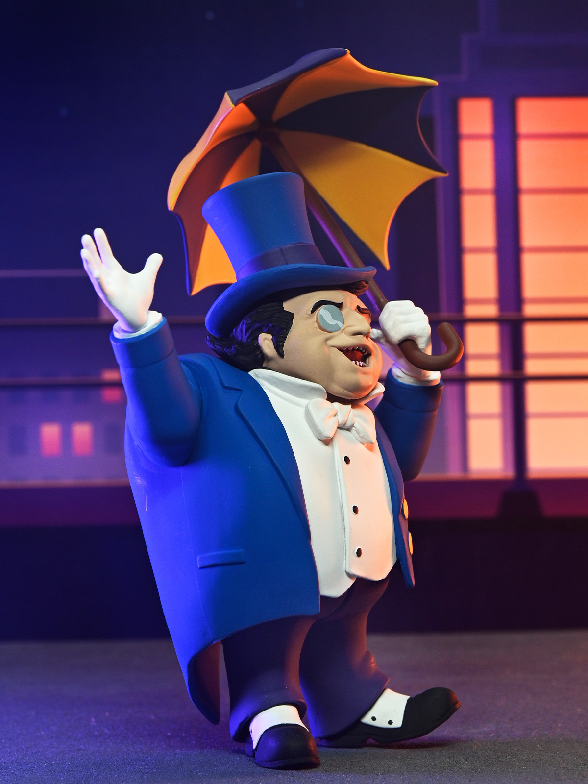 DC COMICS (CLASSIC COMICS) TOONY PENGUIN IN BLUE SUIT - 6" SCALE ACTION FIGURE - Image 6
