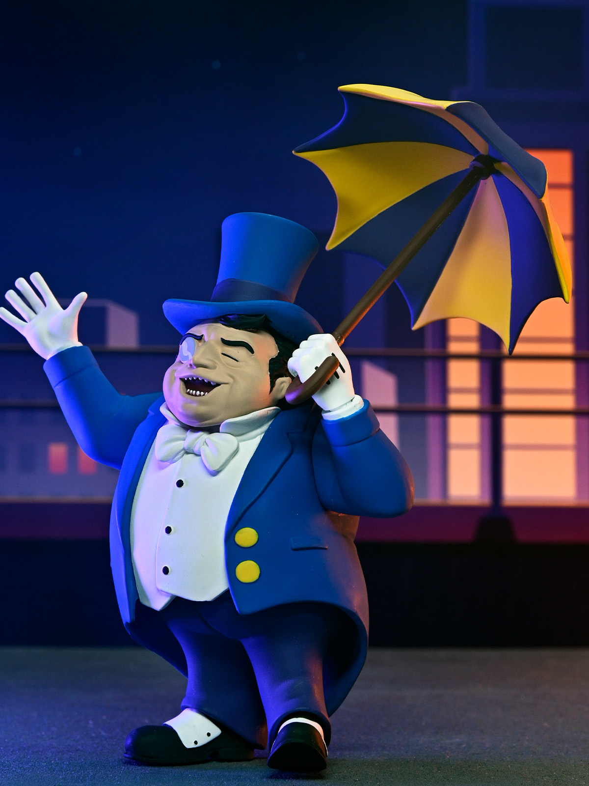 DC COMICS (CLASSIC COMICS) TOONY PENGUIN IN BLUE SUIT - 6" SCALE ACTION FIGURE - Image 5