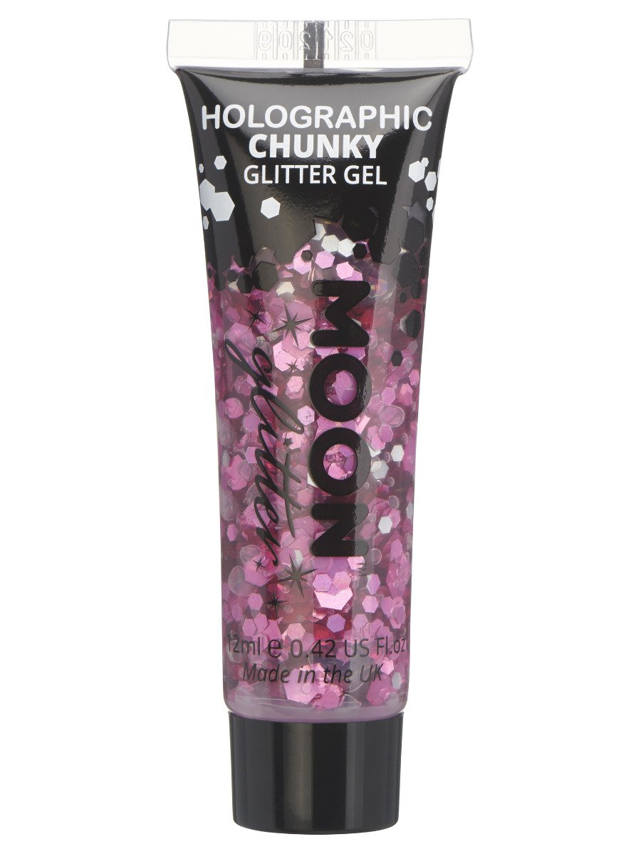 MOON GLITTER HOLOGRAPHIC CHUNKY GLITTER GEL - Image 5