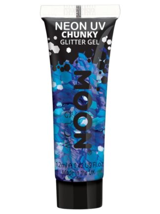 MOON GLOW NEON UV CHUNKY GLITTER GEL